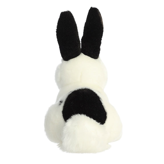 Realistic Stuffed Black Netherland Dwarf Bunny Miyoni Plush, Aurora