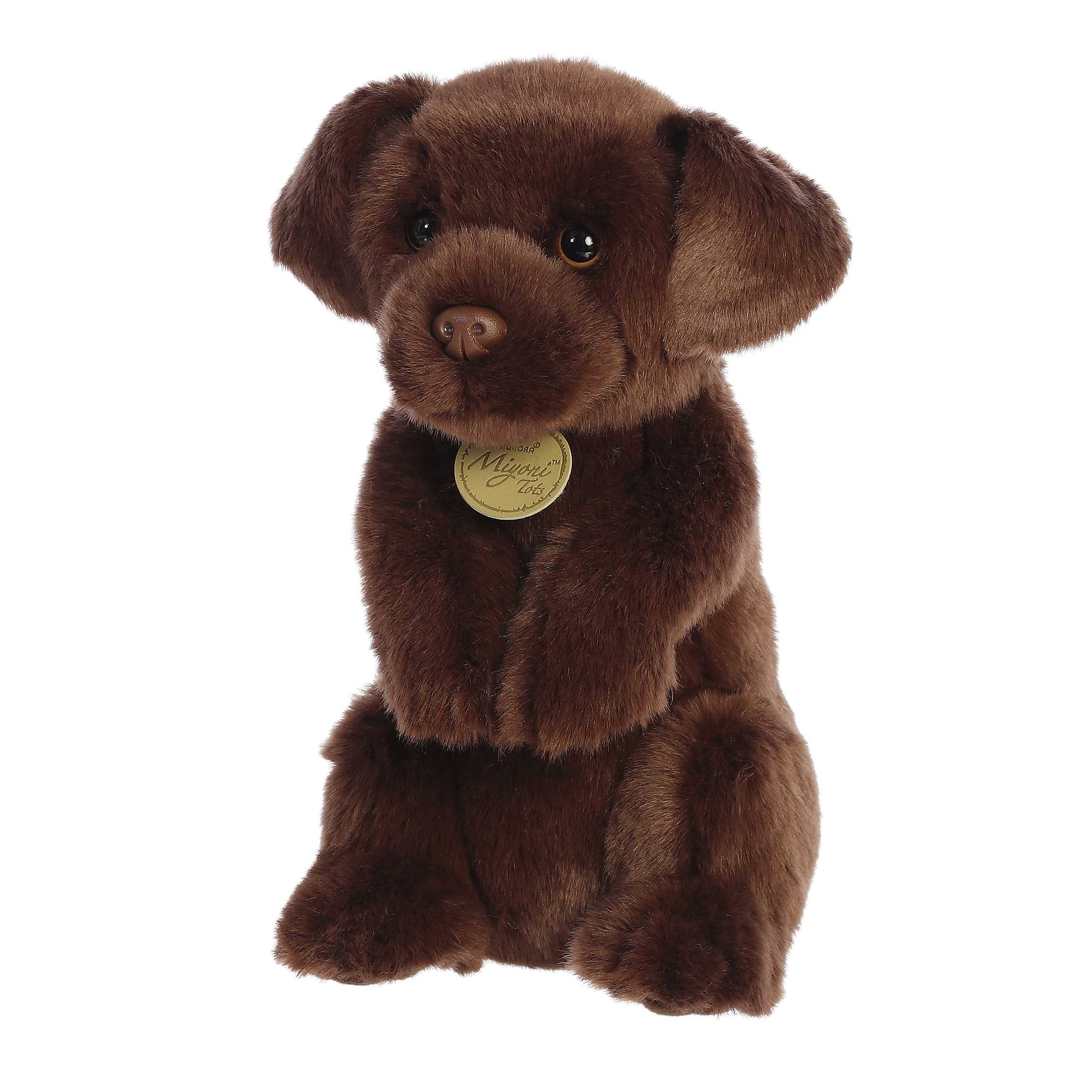 Aurora® - Miyoni® Tots - Sitting Pretty™ - 11" Chocolate Lab