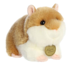 High-quality, detailed Hamster plush designed to foster connections with wildlife and nature.