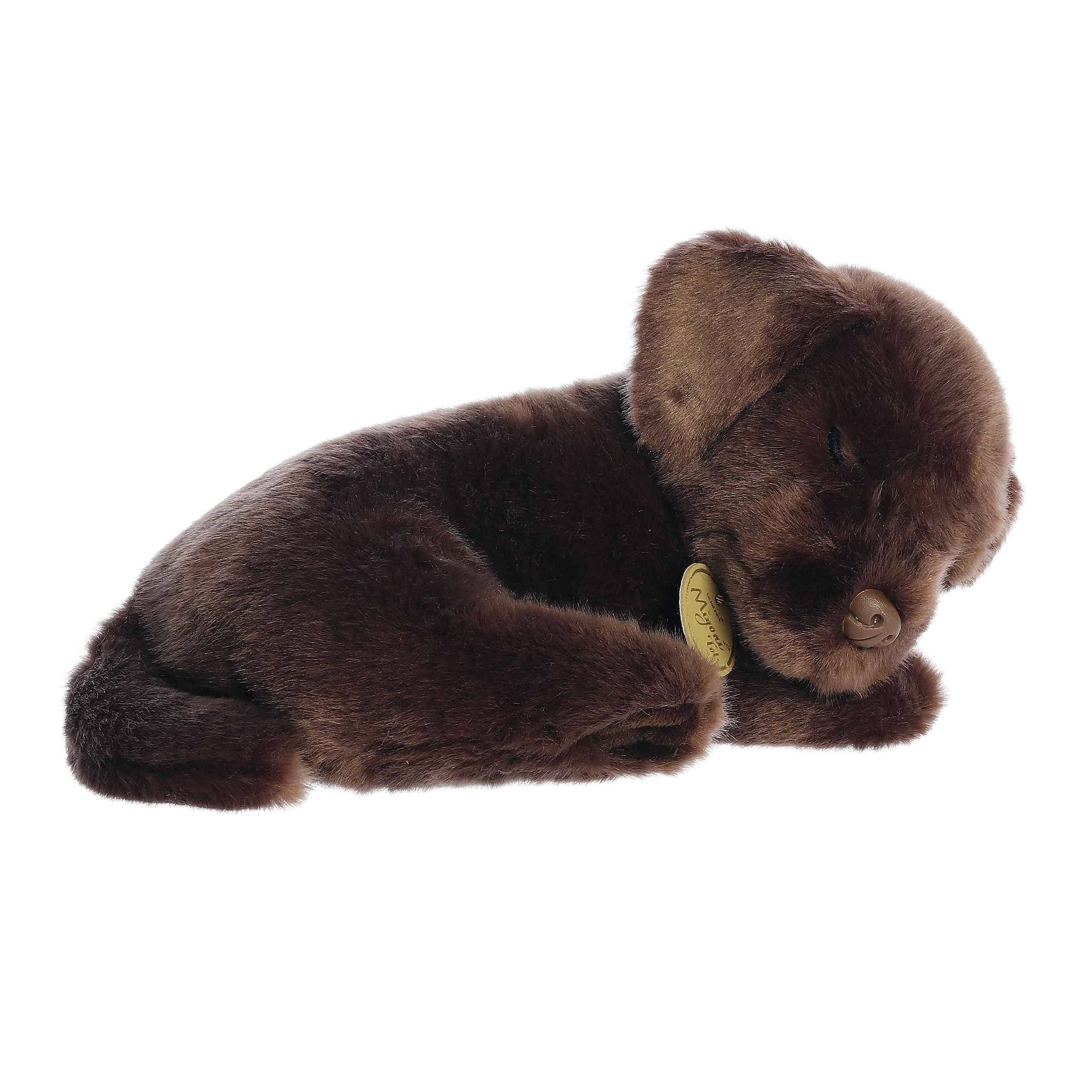 Aurora® - Miyoni® Tots - 10" Sleepy Chocolate Lab Pup