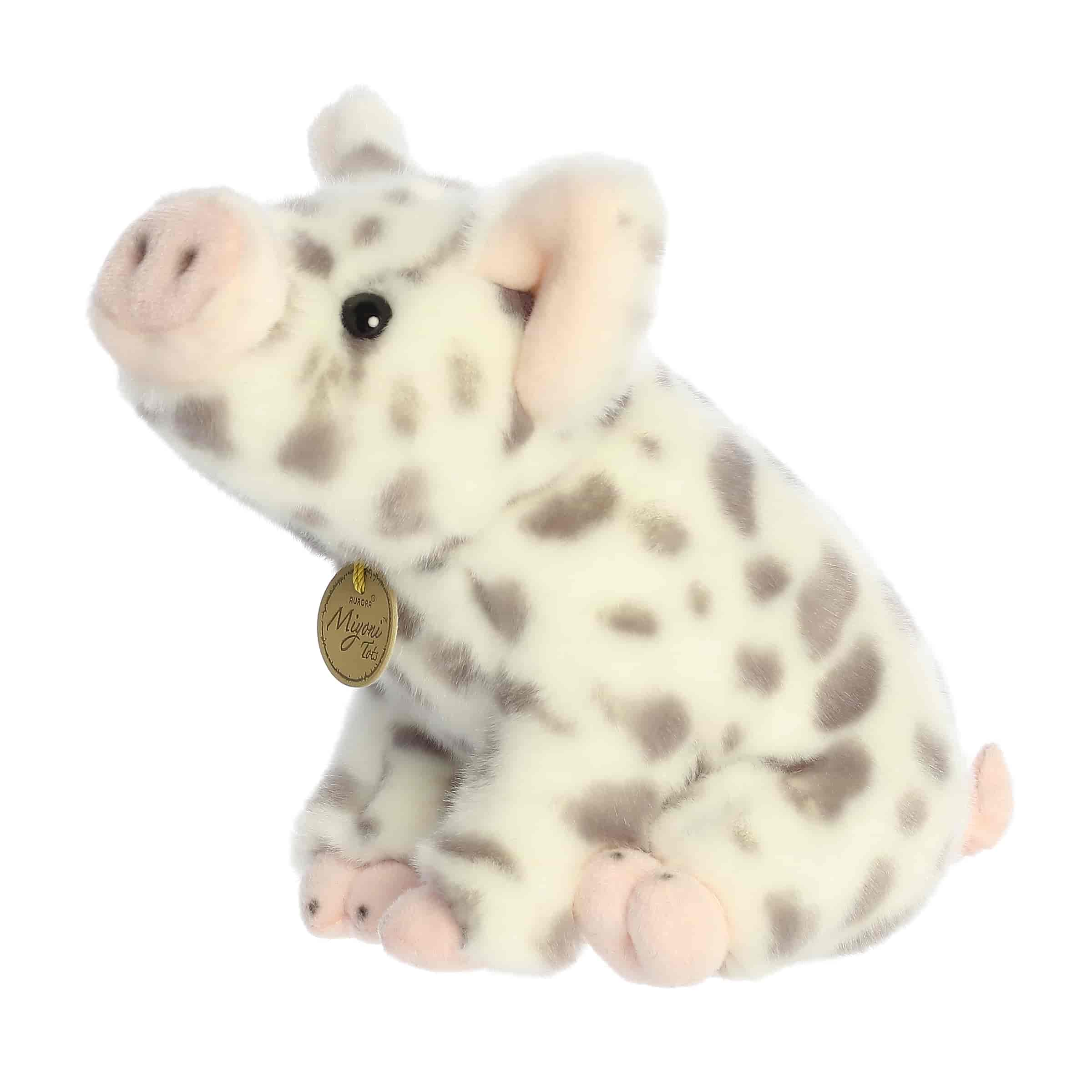 Aurora® - Miyoni® Tots - 8.5" Seated Spotted Piglet