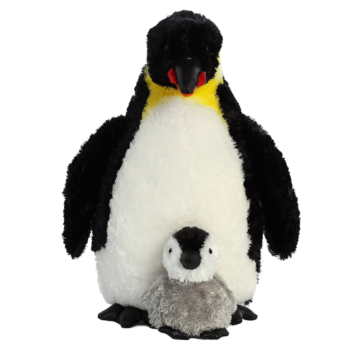 Aurora® - Vida salvaje - Pingüino emperador de 12" con bebé