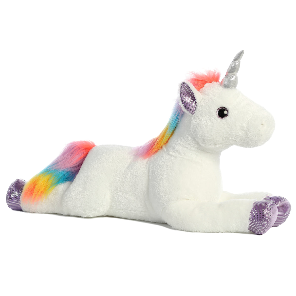 Aurora® - Super Flopsie™ - 27" Rainbow Unicorn™
