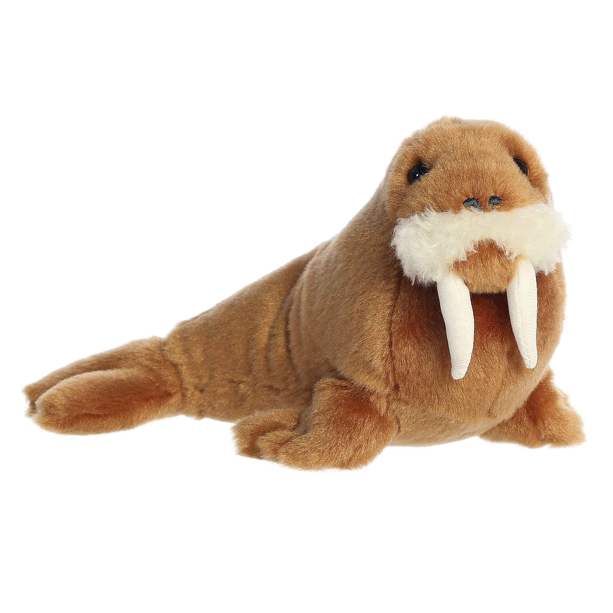 Detailed Wallace the Walrus plush with friendly expression, ideal for both play and collection.