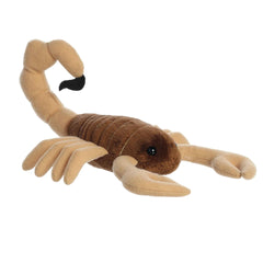 Detailed and cuddly Sol Scorpion plush, ideal for educational play and desert-themed adventures.