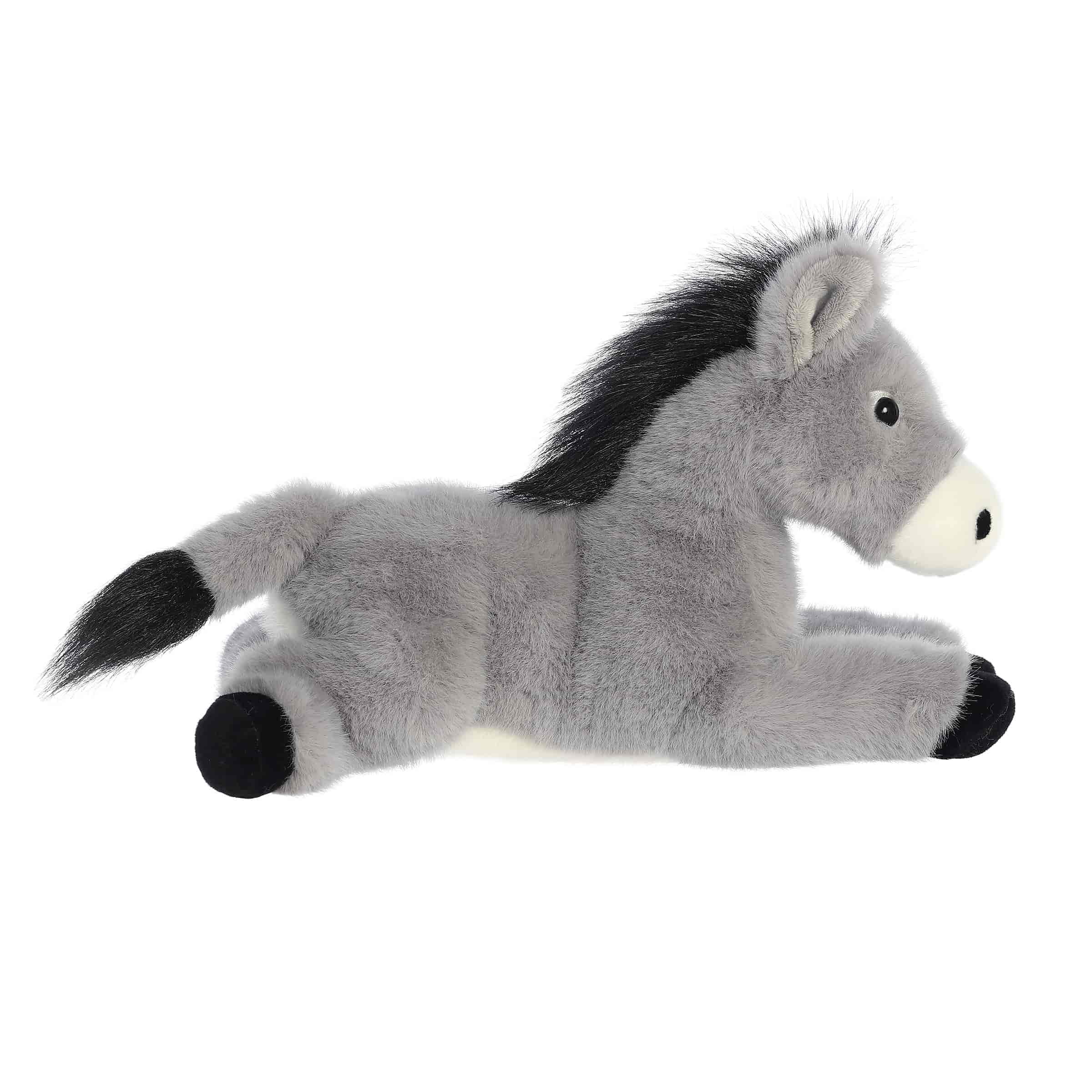Petunia Donkey - Soft Flopsie Stuffed Animal - Aurora – Aurora®