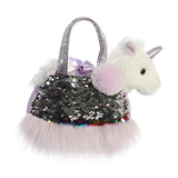 Aurora® - Fancy Pals™ - Unicornio arcoíris brillante de 7"