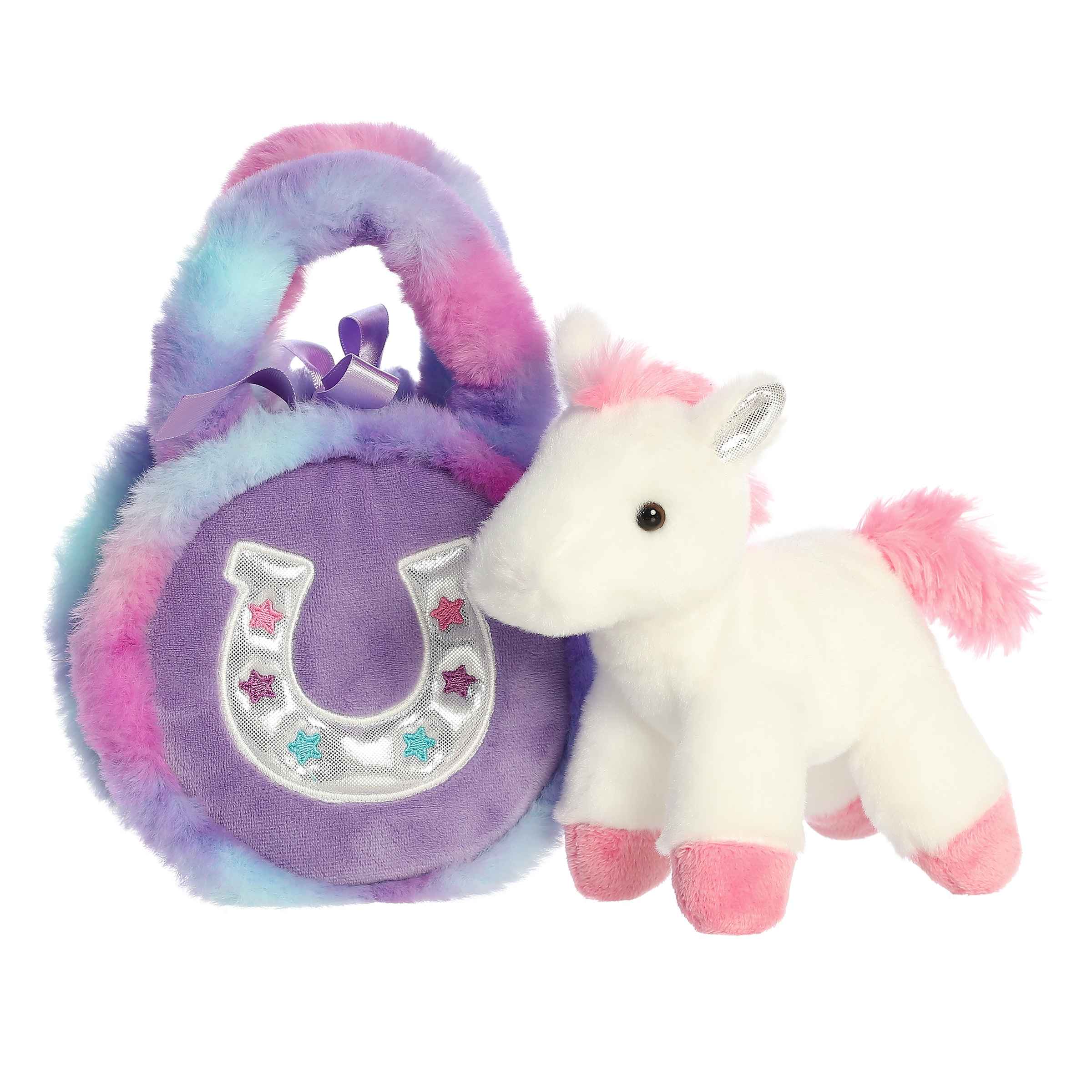 Aurora® - Fancy Pals™ - 7" Lavender Horseshoe