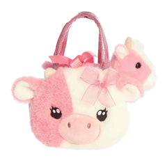 Aurora® - Fancy Pals™ - Fuzzy Face™ - 8" Strawberry Cow