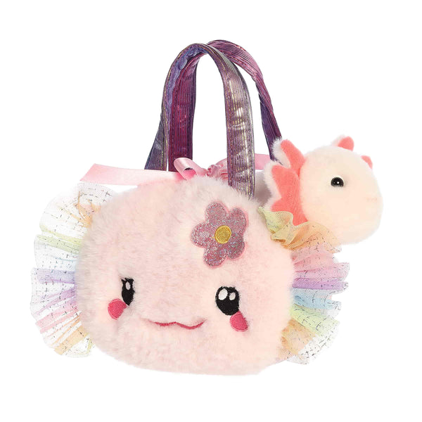村上隆 Aurora: Rainbow SR ARS10+ Fuzzy Face Rainbow Axolotl - Fancy Pals Plush Toys - Aurora – Aurora®