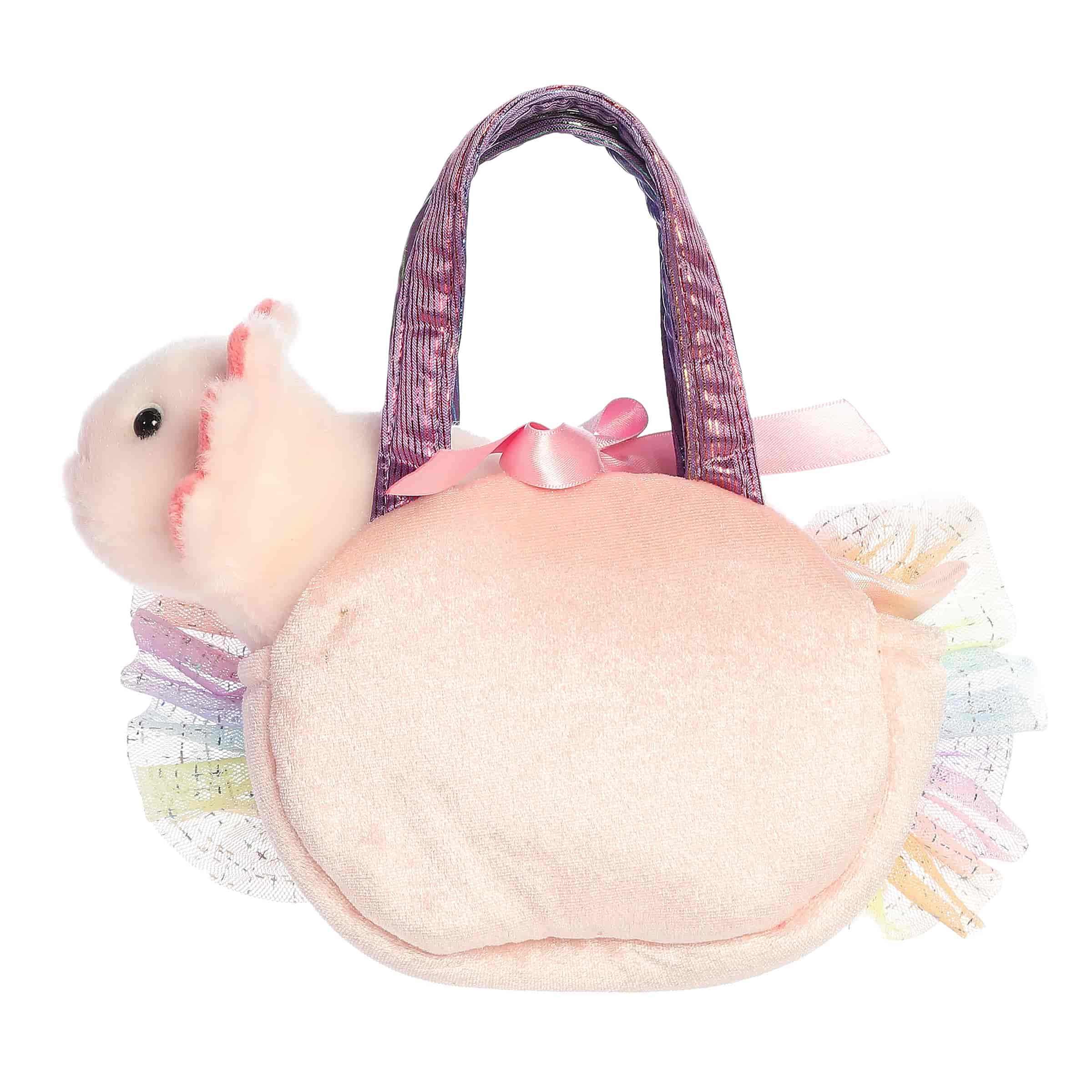 Aurora® - Fancy Pals™ - Fuzzy Face™ - 8.5" Rainbow Axolotl