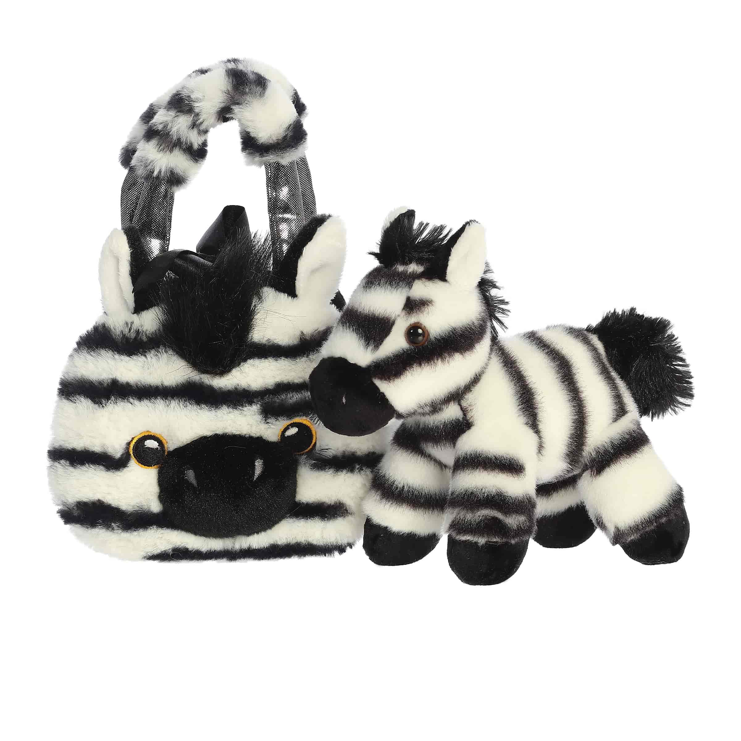 Aurora® - Fancy Pals™ - Fuzzy Face™ - 8" Zebra