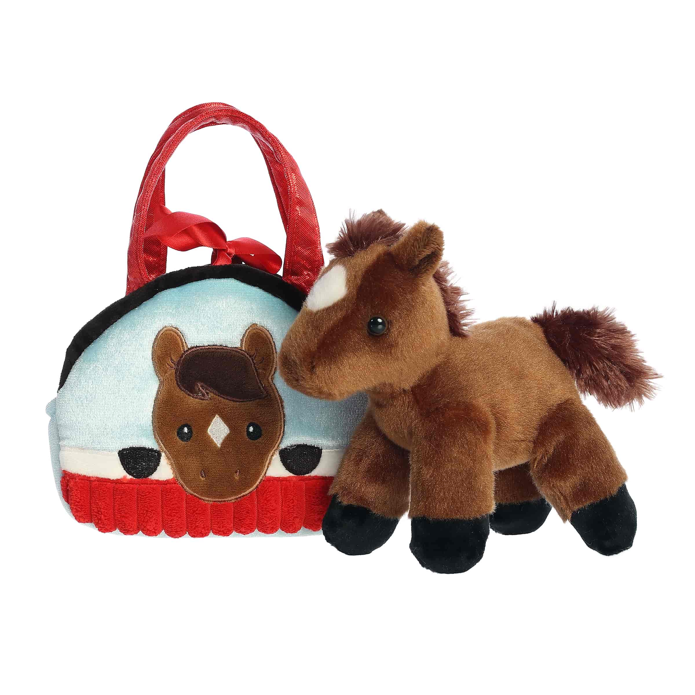 Aurora® - Fancy Pals™ - Peek-A-Boo™ - 8" Pony In Barn