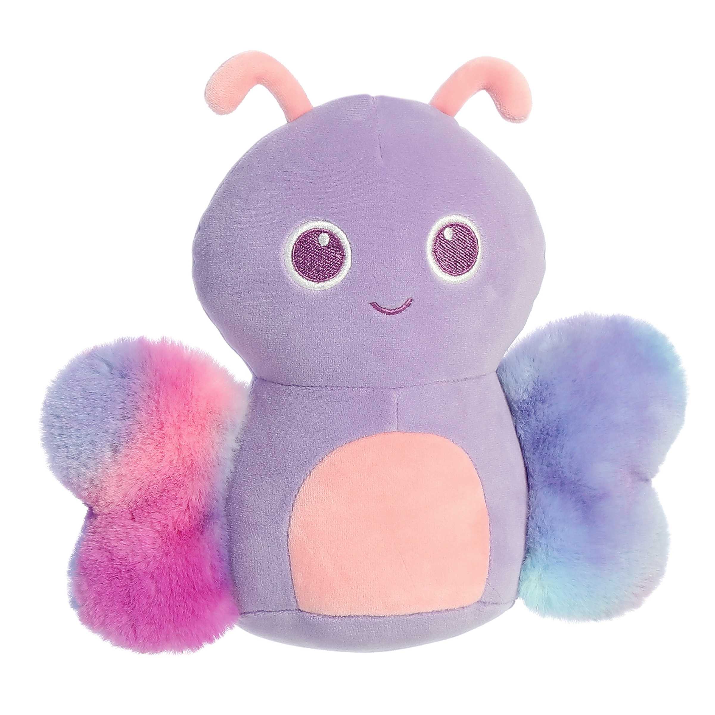 Aurora® - Squishiverse™ - Squishy Hugs™ - Mariposa de 9"