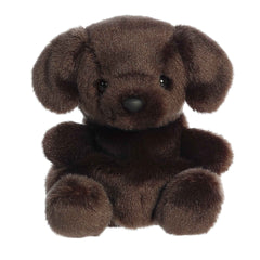 Sienna Chocolate Lab plush from Palm Pals, with luxurious brown fur and tender eyes, comforting