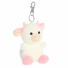 Aurora® - Palm Pals™ - 4" Belle Strawberry Cow™ Clip-On