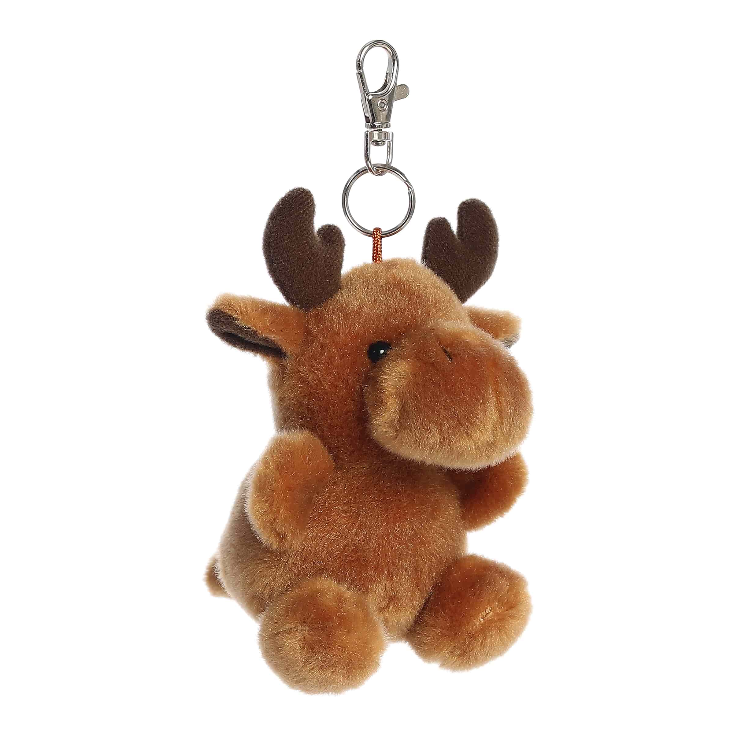 Aurora® - Palm Pals™ - 4" Cinnamon Moose™ Clip-On
