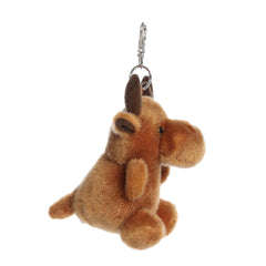 Aurora® - Palm Pals™ - 4" Cinnamon Moose™ Clip-On