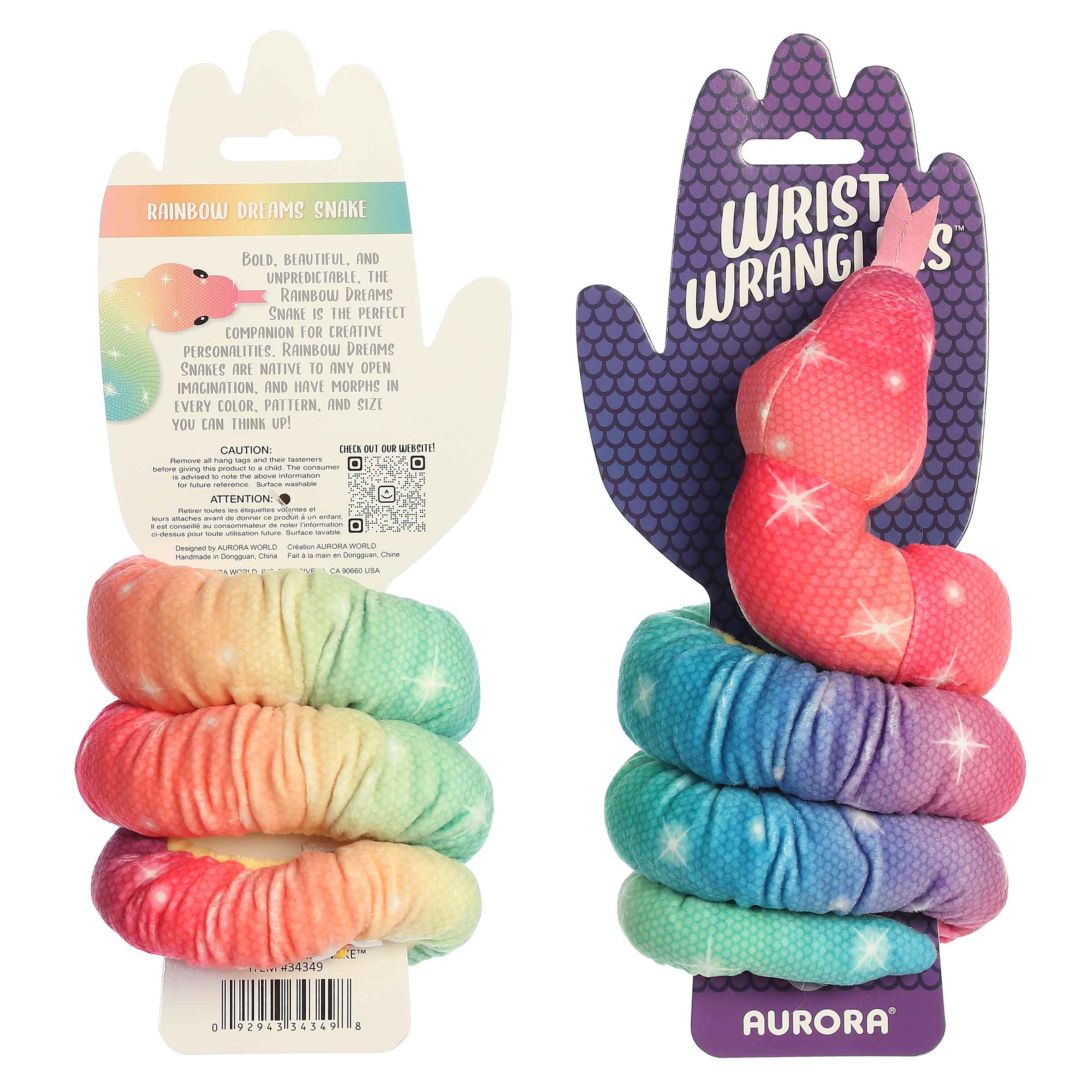 Aurora® - Snake - Wrist Wranglers™ - Rainbow Dreams Snake™