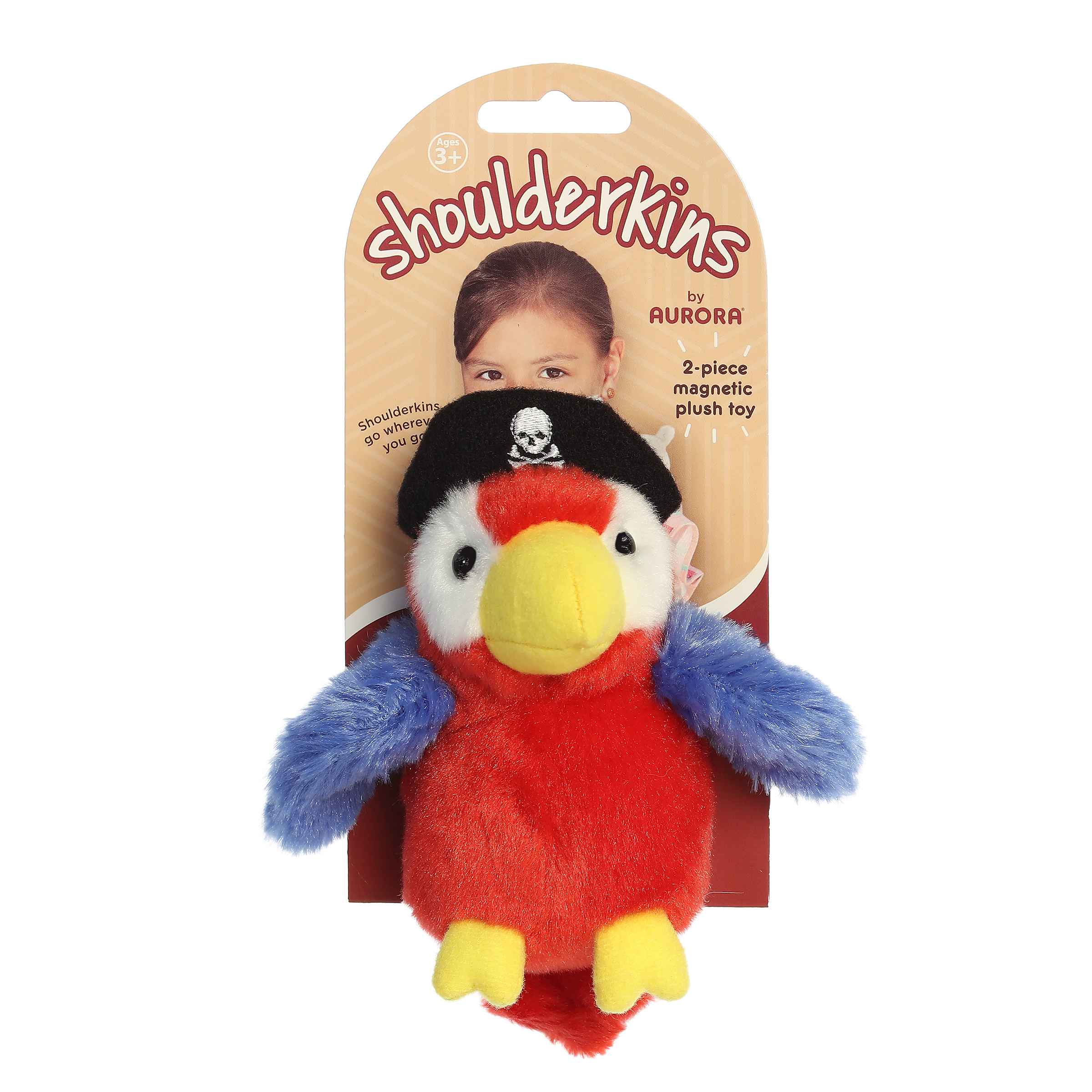 Aurora® - Shoulderkins™ - 5" Swashbuckler Parrot™