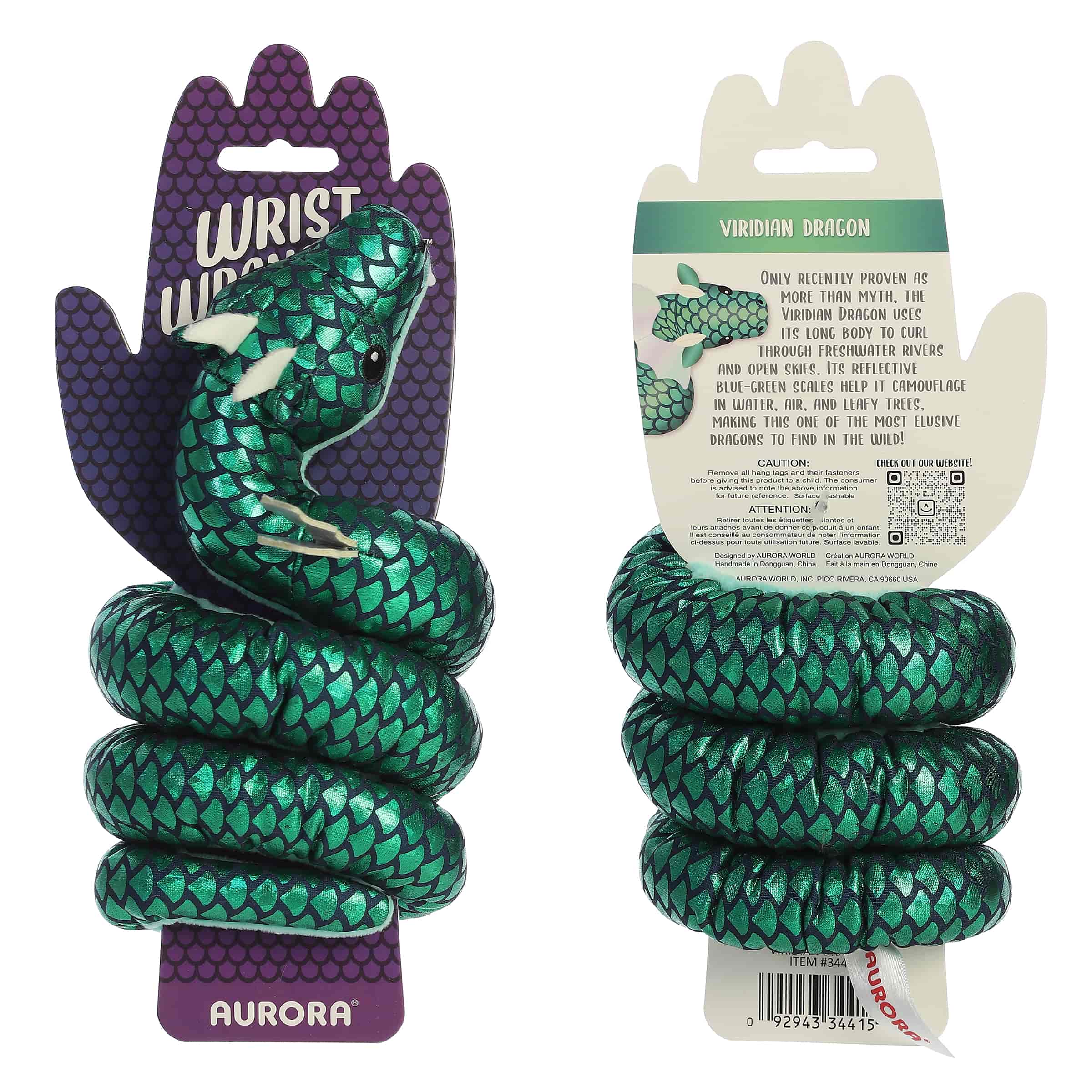 Aurora® - Wrist Wranglers™ - Viridian Dragon™