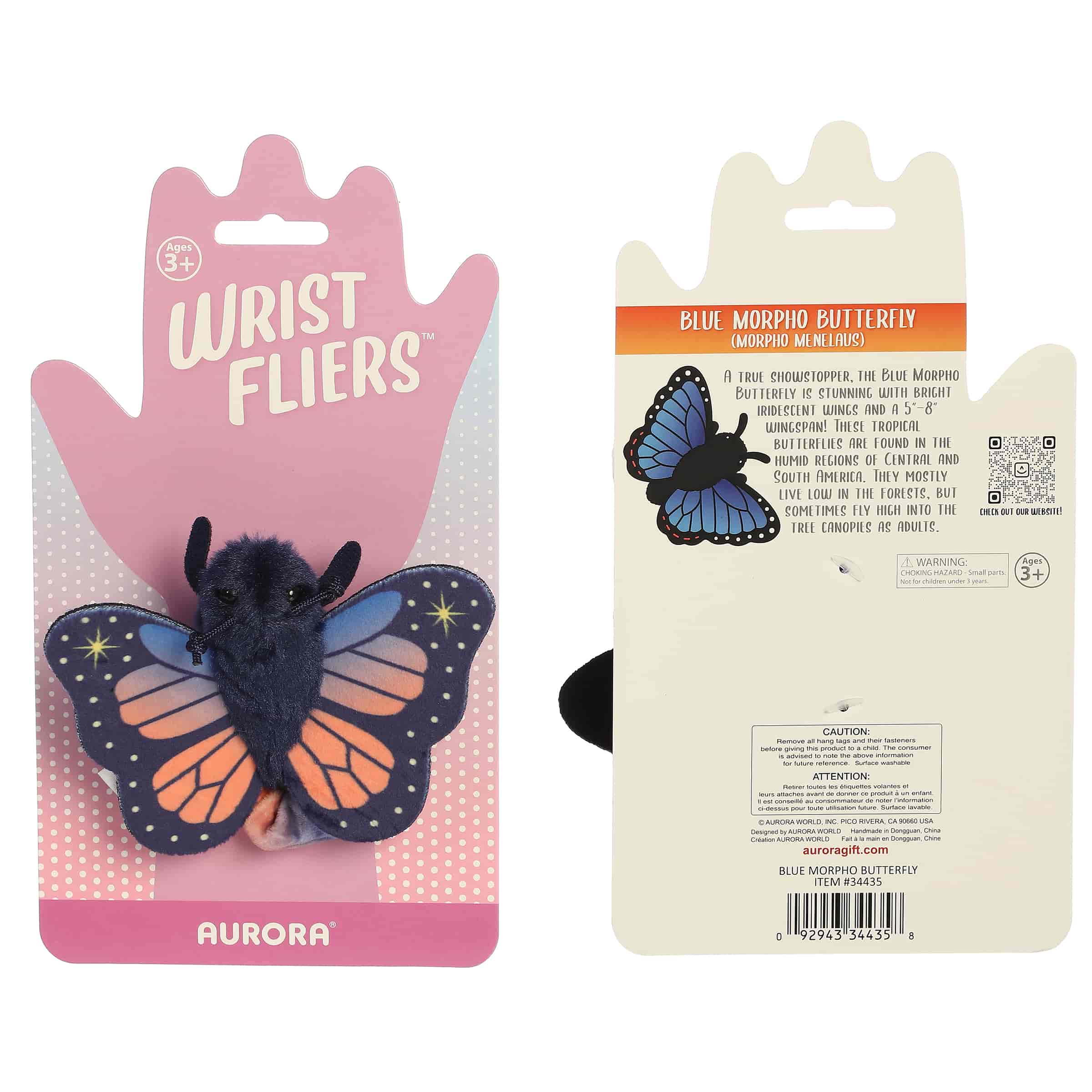 Aurora® - Wrist Fliers™ - 5" Sunset Butterfly™