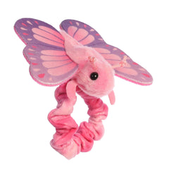 A plush pink and lavender Blush Butterfly with shimmering wings from Aurora’s Wrist Fliers collection.