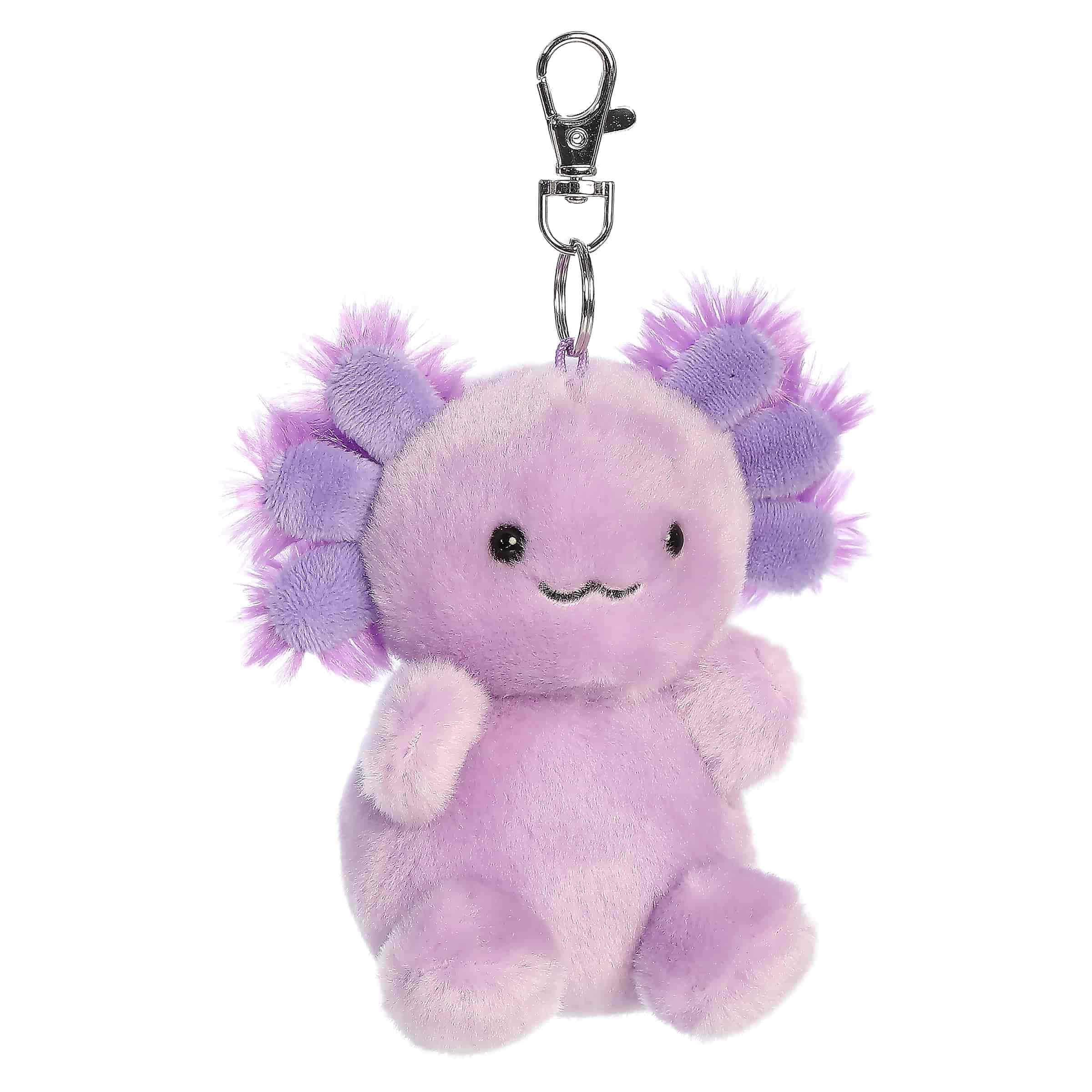 Xavier Purple Axolotl - Palm Pals Clip-On - Aurora – Aurora®
