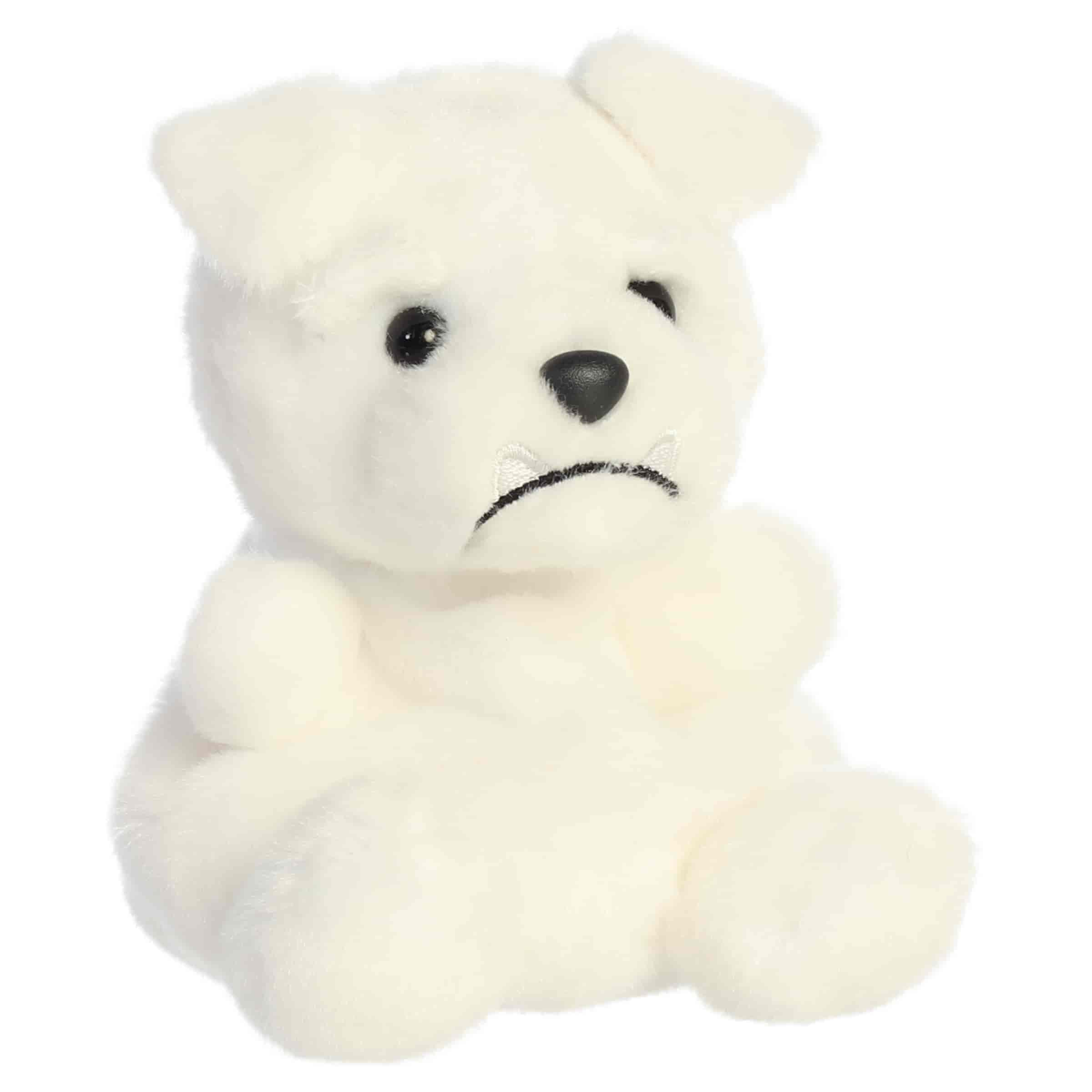 Aurora® - Palm Pals™ - Mascot White Bulldog™