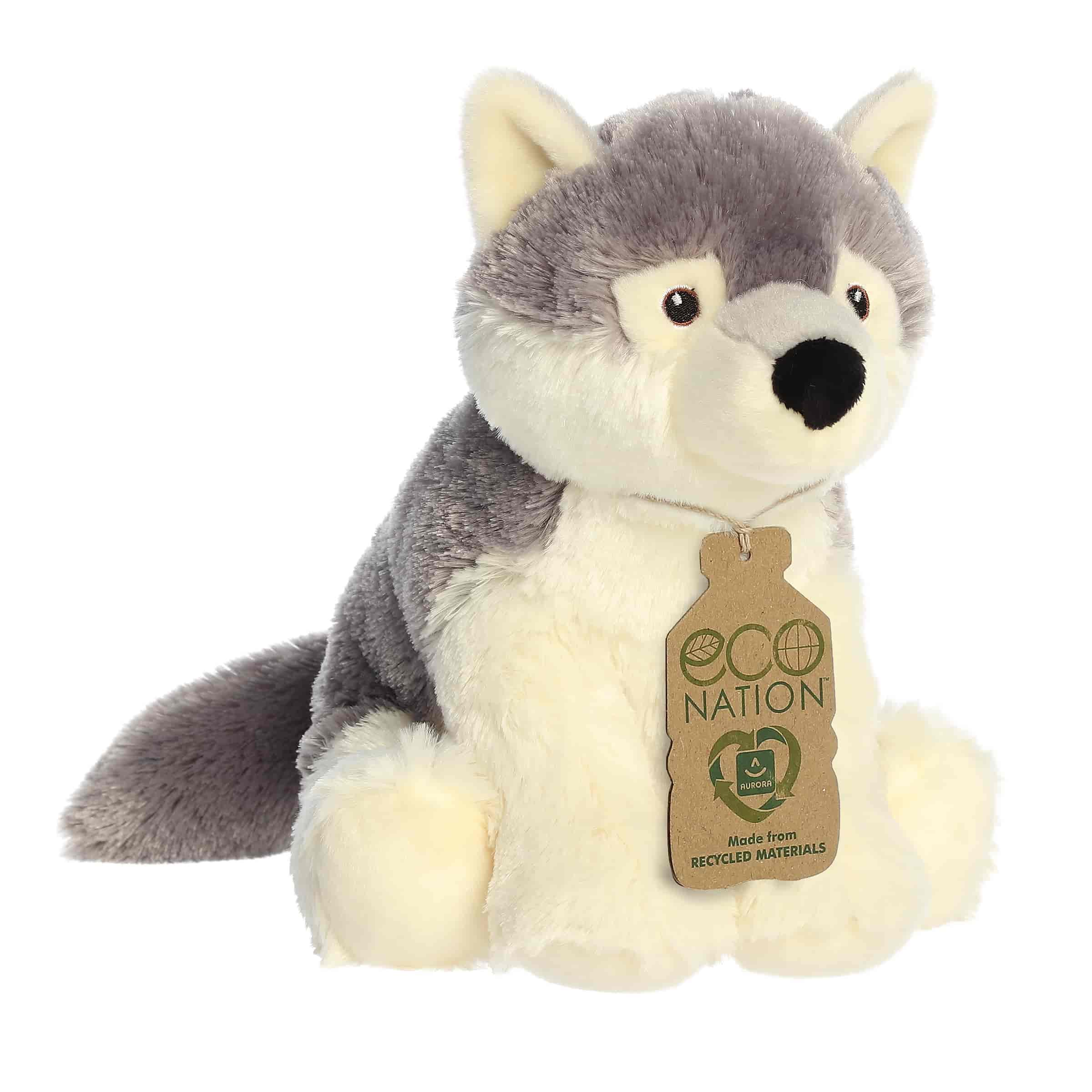 Aurora® - Eco Nation™ - Eco Hugs™ - 10.5" Wolf