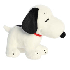 10-inch Standing Snoopy plush by Peanuts and Aurora, with signature black ears and red collar