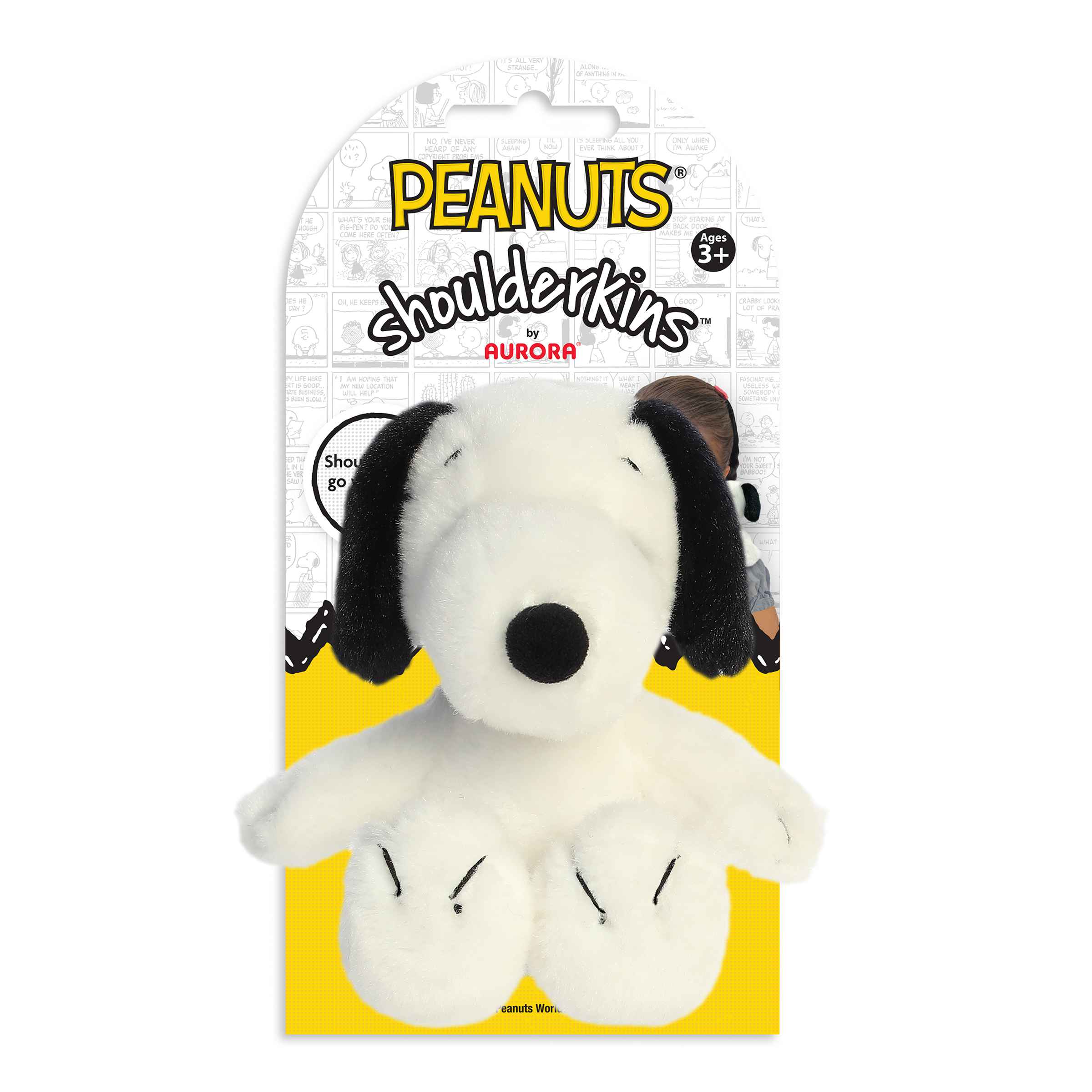 Aurora® - Peanuts® - Shoulderkins™ - 5" Snoopy