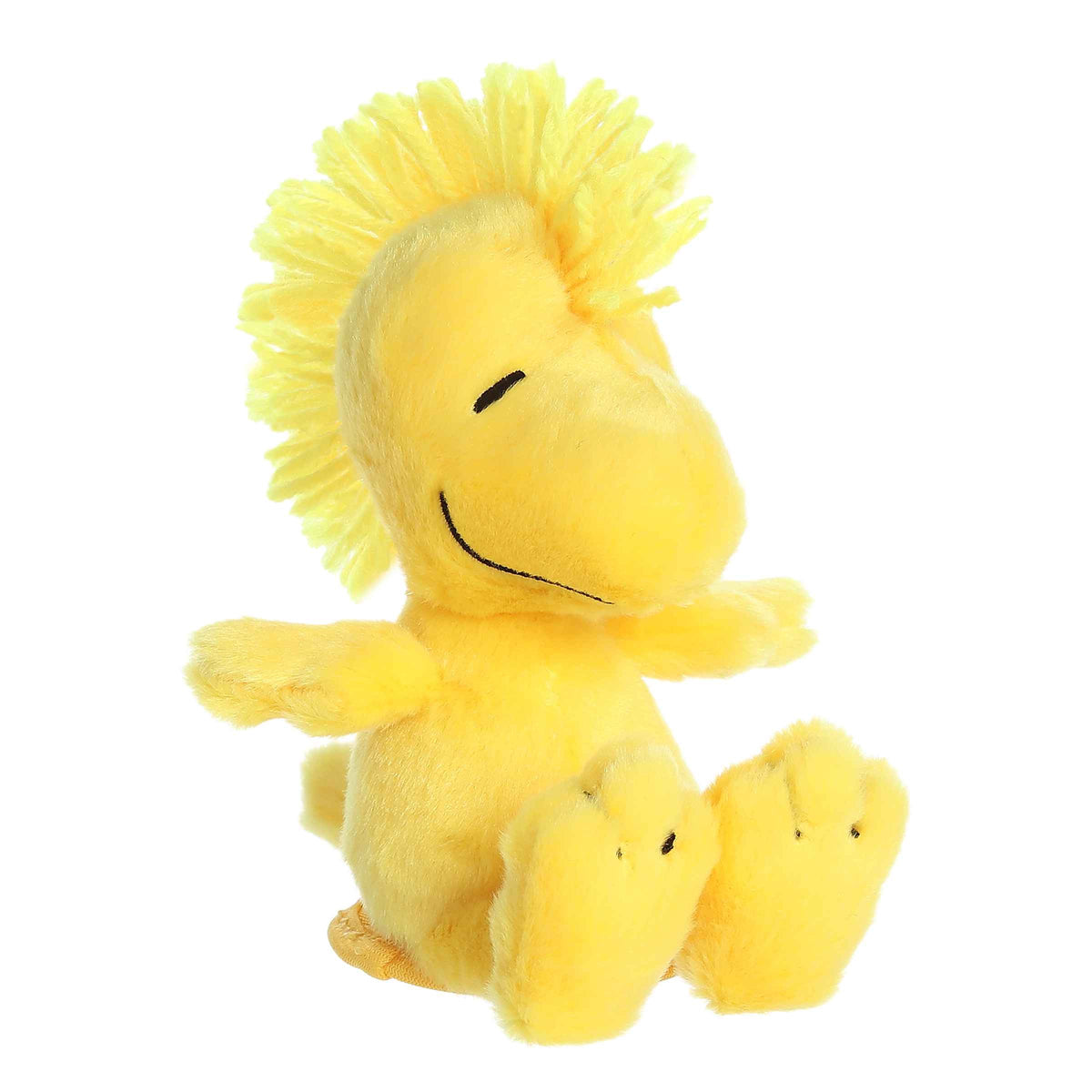 Woodstock Shoulderkins, soft plush with hidden magnet, perches on shoulder for secure, playful companionship from Peanuts