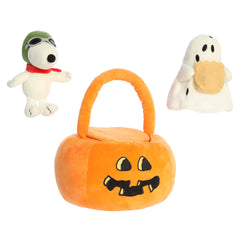 Aurora® - Peanuts® - 8" Peanuts Pumpkin Tote