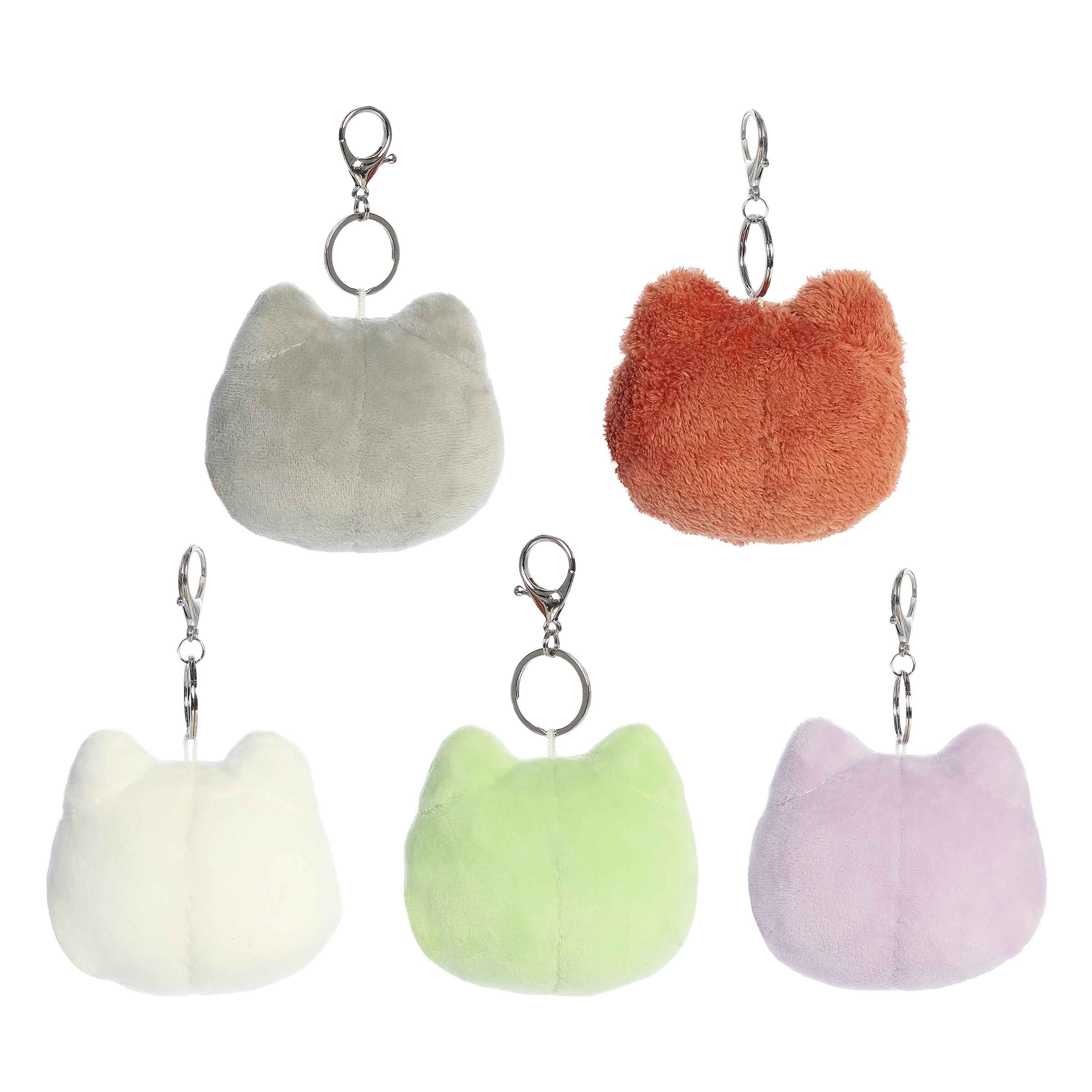 Aurora® - Tasty Peach® - 4" Meowchi Face Blind Bag Keychain