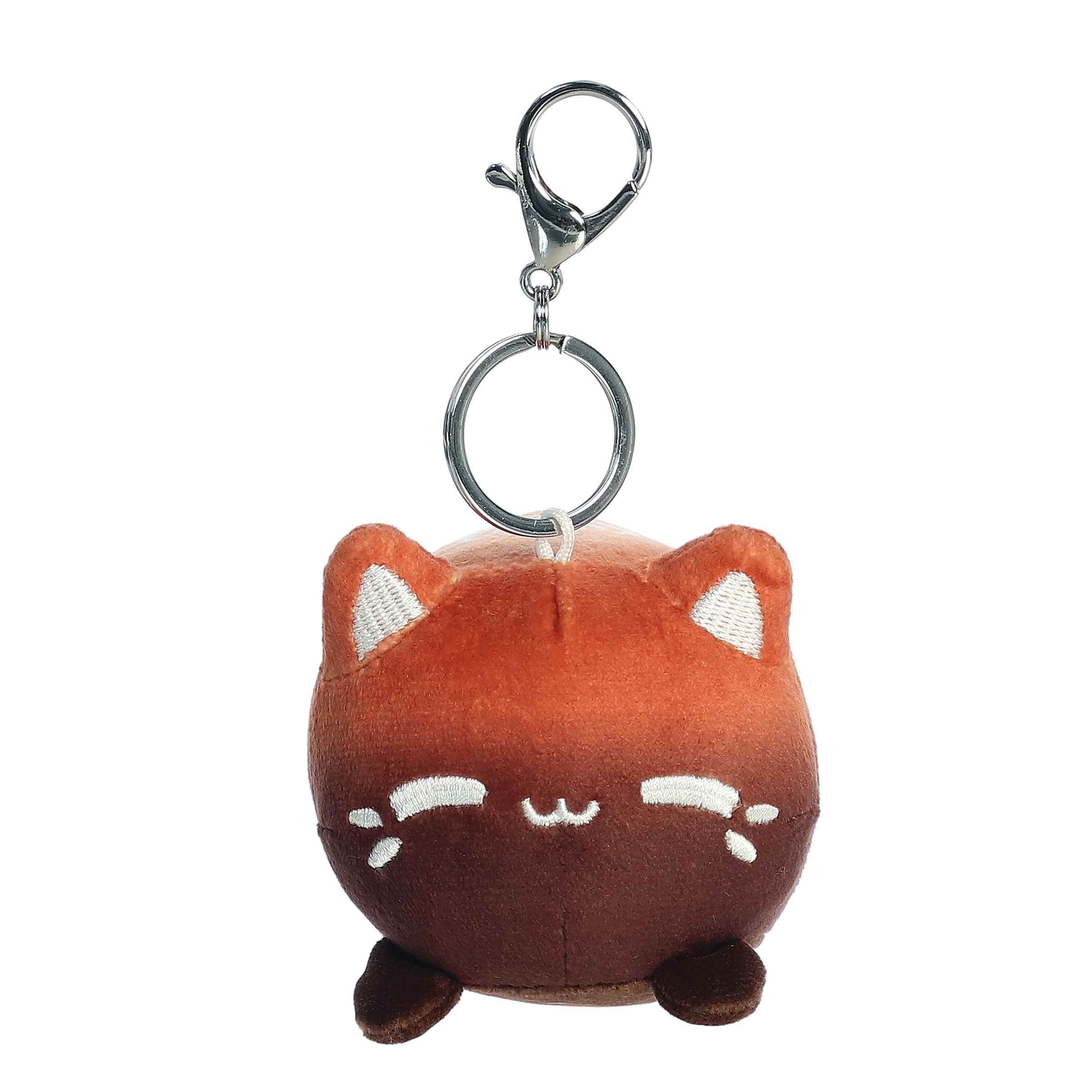 Aurora® - Tasty Peach® - 3.5" Catpuccino Meowchi Keychain