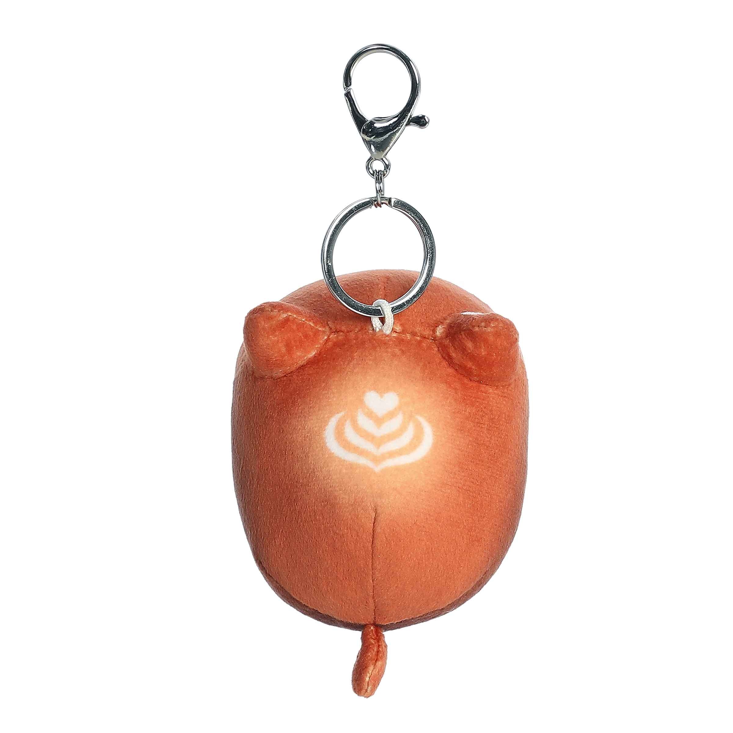 Aurora® - Tasty Peach® - 3.5" Catpuccino Meowchi Keychain