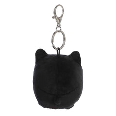 Aurora® - Tasty Peach® - 3.5" Black Sesame Meowchi Keychain