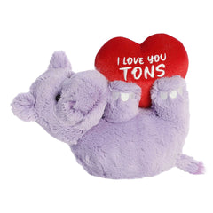 Aurora® - Valentine - I Love You Tons™- 11" Hippo