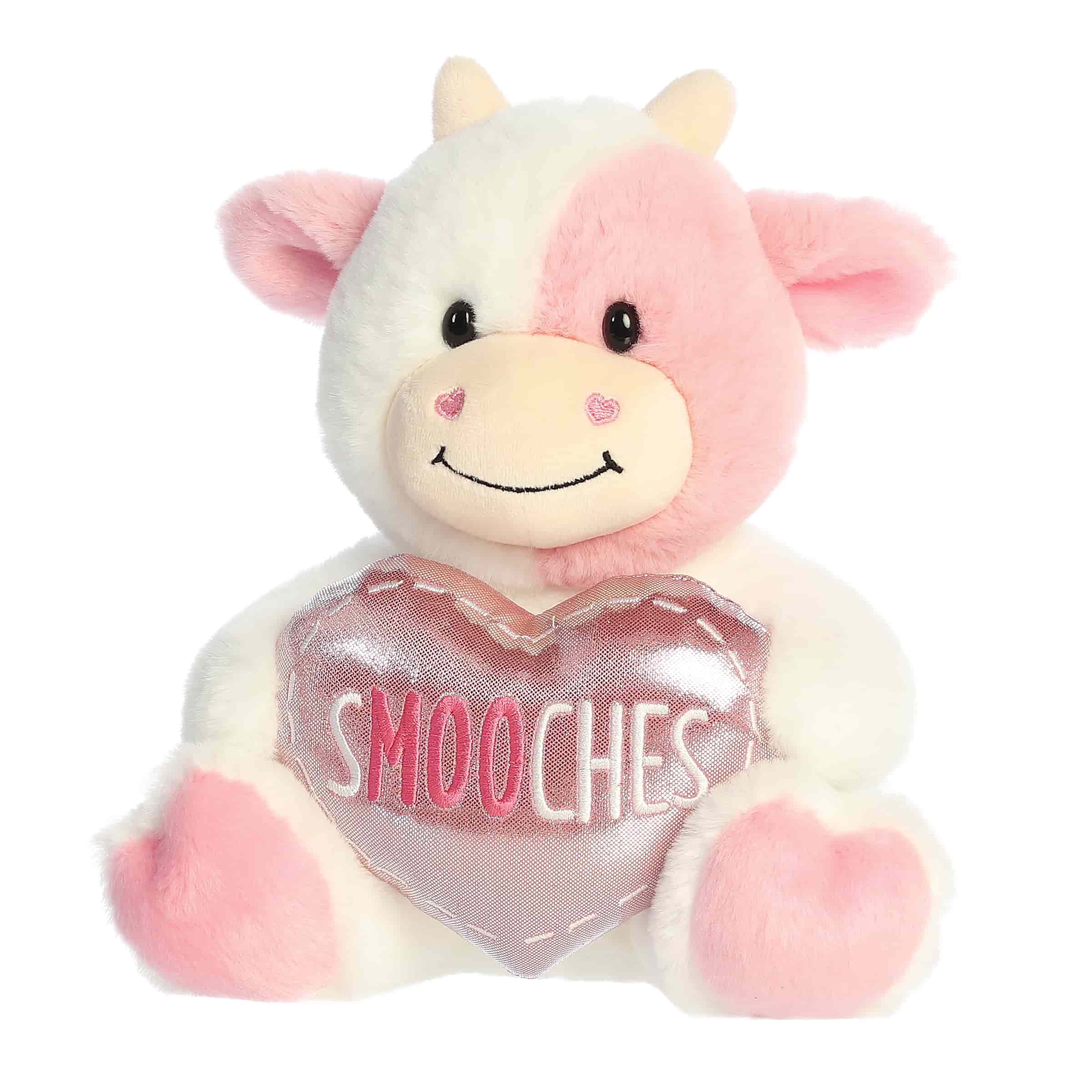 Aurora® - JUST SAYIN'™ - 9" Smooches Pink Cow™