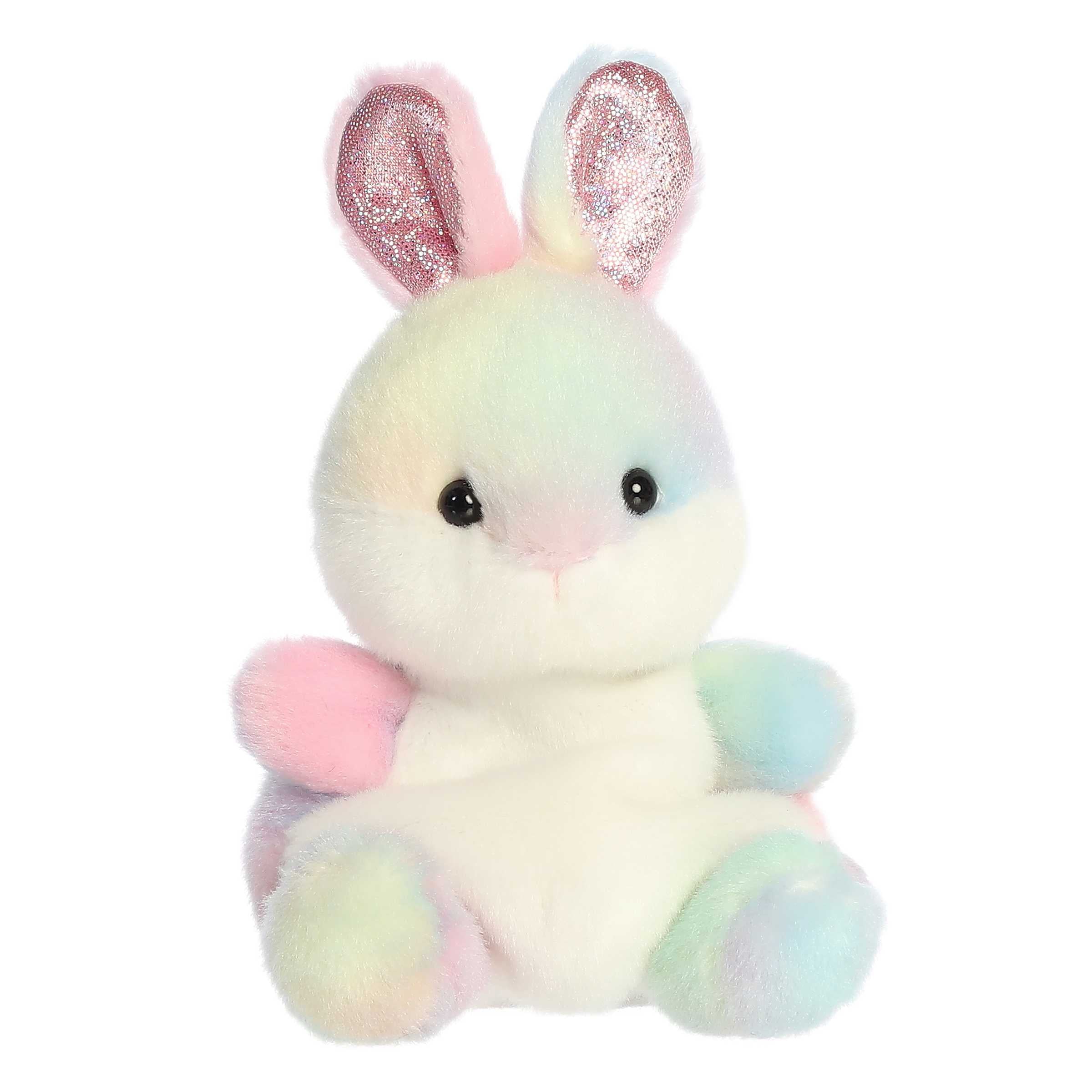 Aurora® - Palm Pals™ - 5" Opal Rainbow Bunny™