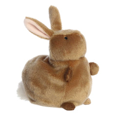 Toby Bunny from the Pudgeez collection, an overstuffed plush bunny in a rich brown color, great for Easter