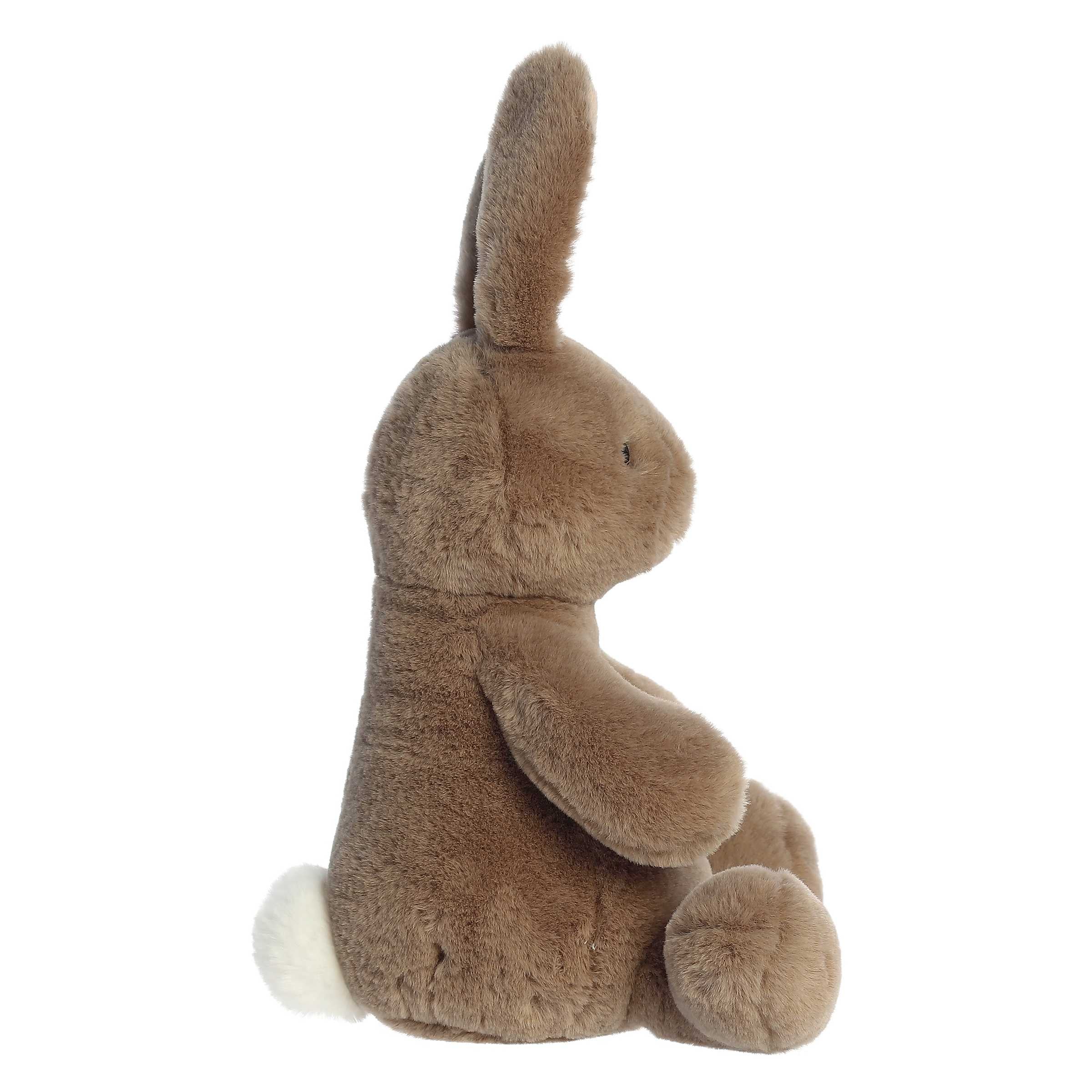 Happy Hoppers plush bunny from the Spring Collection, in a tan color and seated position ready for cuddles