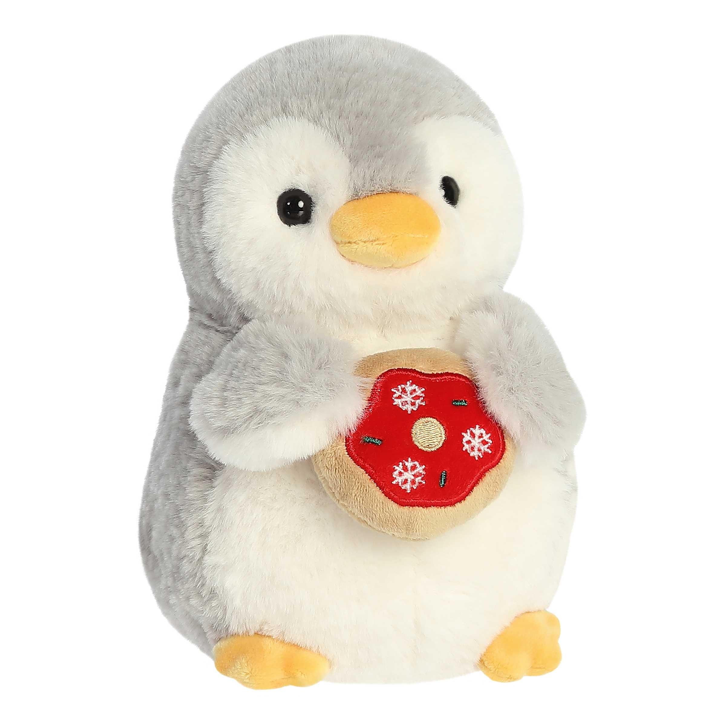 Aurora® - PomPom Penguin™ - 8" Holiday Donut