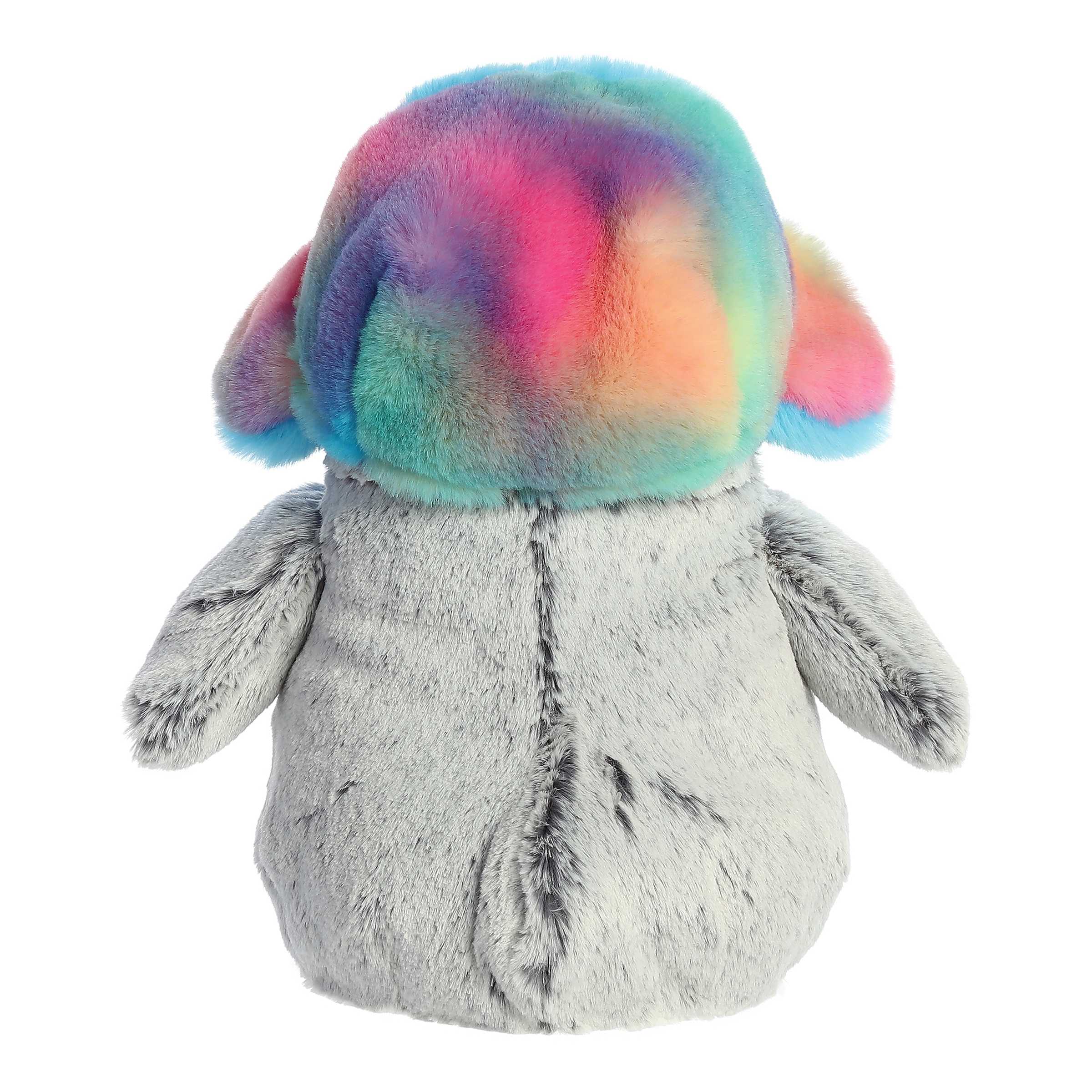 Aurora® - PomPom Penguin™ - 9" Pom Pom Rainbow Trapper™