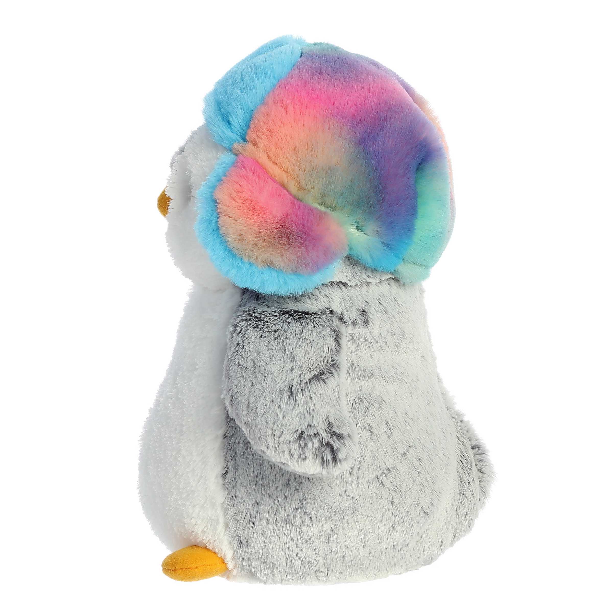 Aurora® - PomPom Penguin™ - 9" Pom Pom Rainbow Trapper™