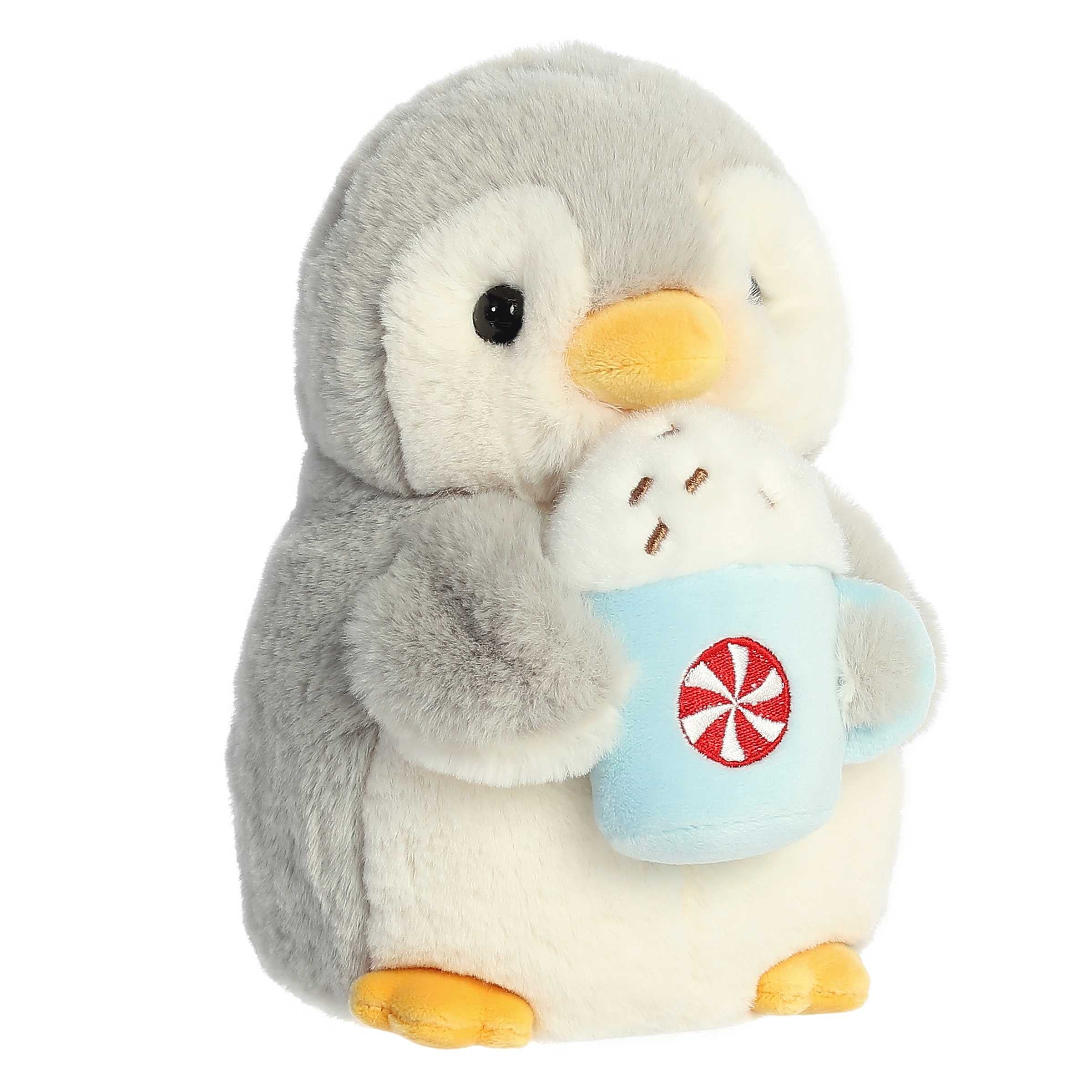 Aurora® - PomPom Penguin™ - 8" Pompom™ With Latte
