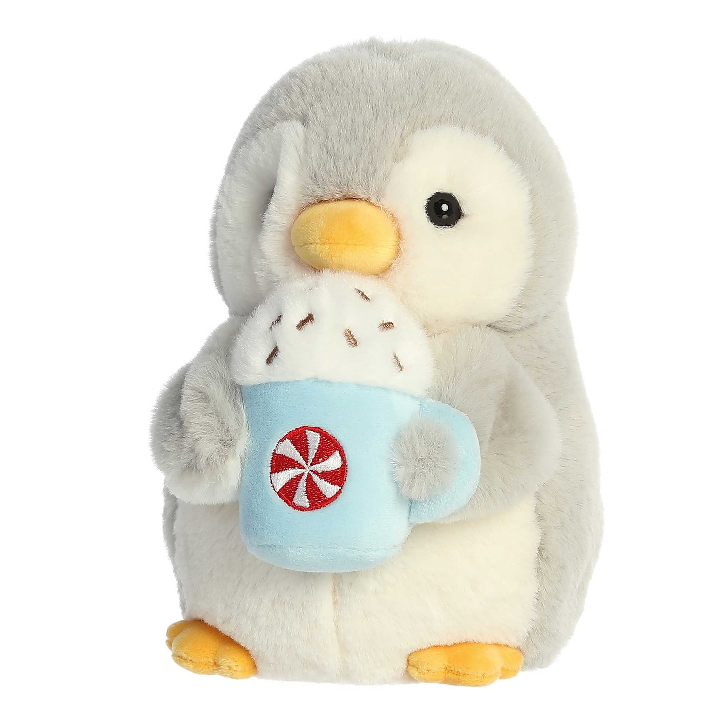 Aurora® - PomPom Penguin™ - 8" Pompom™ With Latte