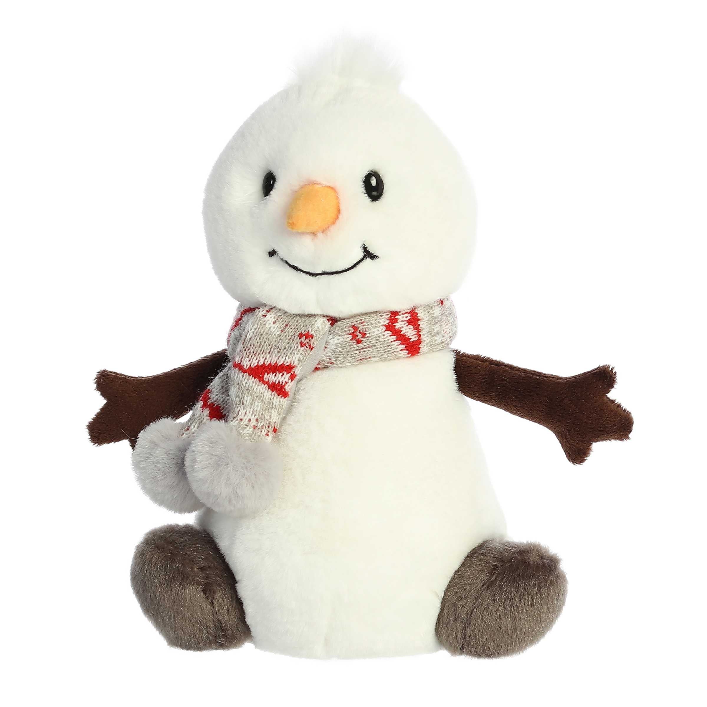 Aurora® - Holiday - Land of Lils™ - 10" Wren Snowman™ With Scarf