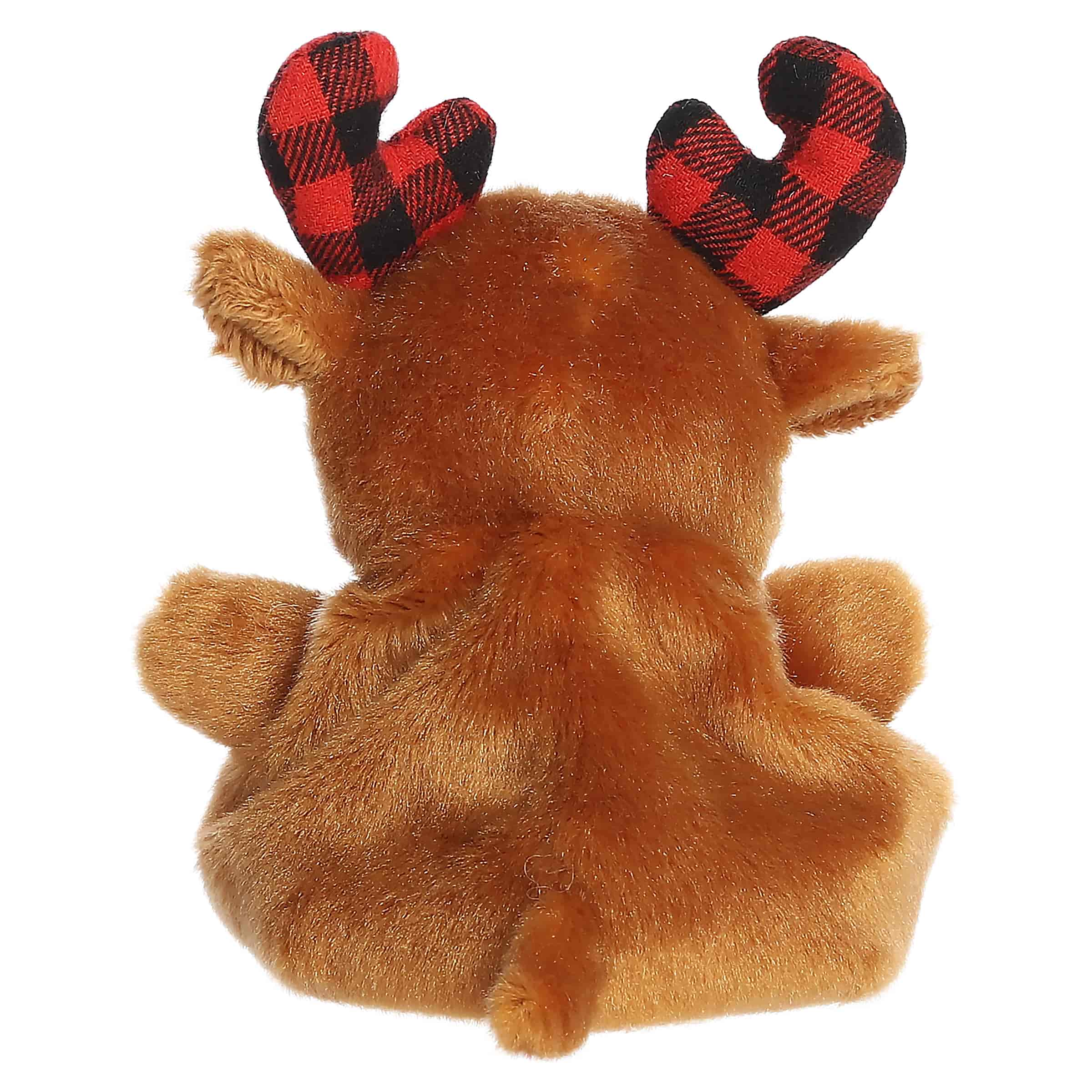 Aurora® - Palm Pals™ - 4" Clove Plaid Moose™